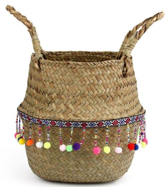 Panier Osier Rond Déco Rond Osier