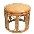 Pouf Osier Vintage