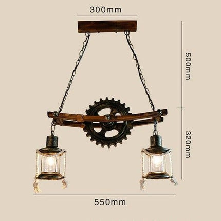 Lustre Bambou Mécanisme Luminaire