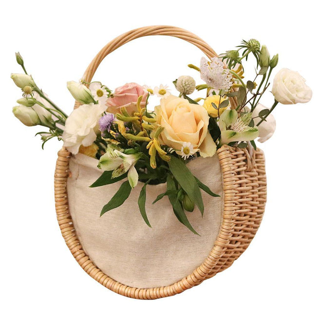 Décoration Panier En Osier Pour Mariage