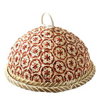 Panier En Osier Rond Avec Couvercle Rouge Rond Osier