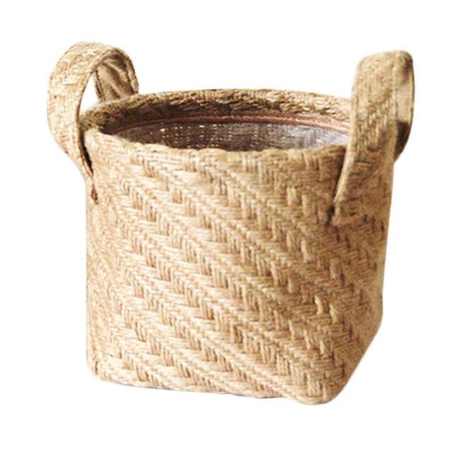 Petit Panier Osier Avec Anses