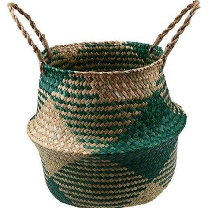 Panier Osier Rond Avec Anses Petit Rond Osier
