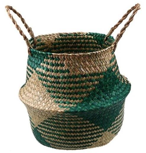 Panier Osier Rond Avec Anses Petit Rond Osier