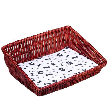 Panier À Chat Osier En