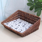 Panier À Chat Osier Brun / Petit En