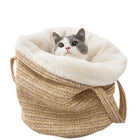 Panier En Osier Pour Chat