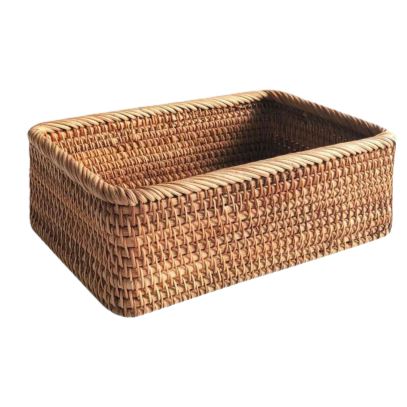 Panier De Rangement Osier Carré
