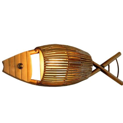 Lampe Osier Poisson Osier
