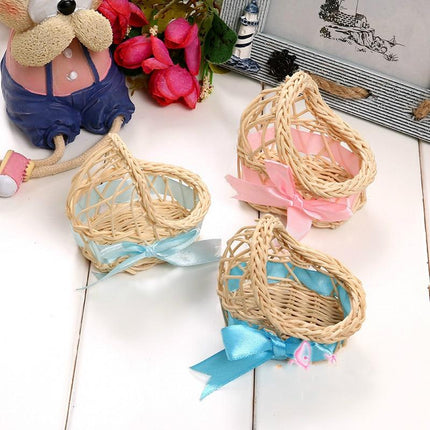 Panier Osier Mariage Poussette En