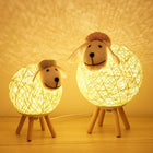 Lampe Osier Sur Pied Petite Osier