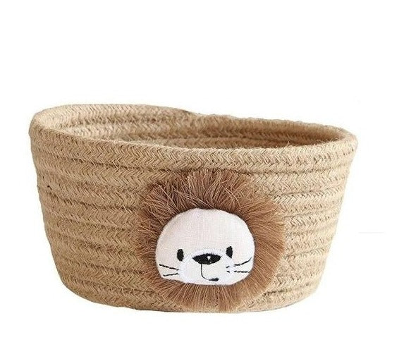 Panier En Osier Pour Produits Bébé Marron