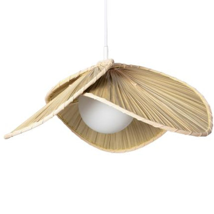 Lampe Palmier Osier Osier