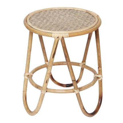 Table Basse En Osier Tressé