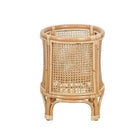Cache-Pot Sur Pied Osier Rotin Cache-Pot En
