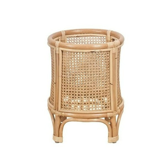 Cache-Pot Sur Pied Osier Rotin Cache-Pot En