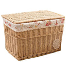 Panier À Linge En Osier Rectangulaire