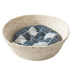 Grand Panier Osier Chat Petit En