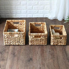 Panier De Rangement En Osier Rectangulaire Petit