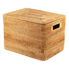 Panier À Linge En Osier Miel