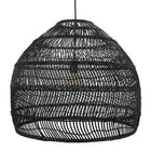Lampe Osier Noir Osier
