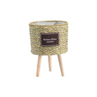 Cache-Pot Sur Pied En Osier Petit Cache-Pot