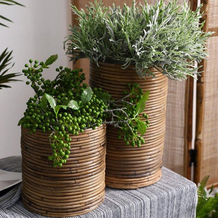 Pot Et Cache-Pot Osier Cache-Pot En