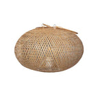Lampe À Poser Boule Osier Osier