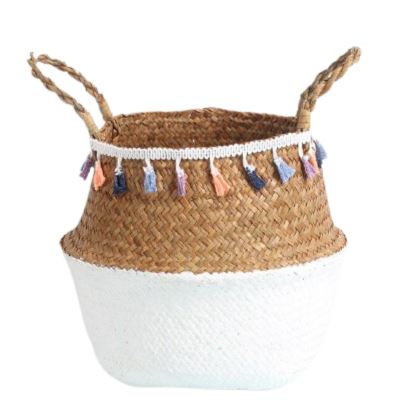 Panier Osier Rond Tressé Rond Osier