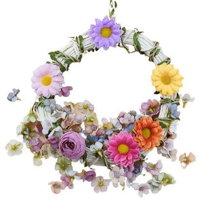 Couronne En Osier Blanc Décorations Mariage