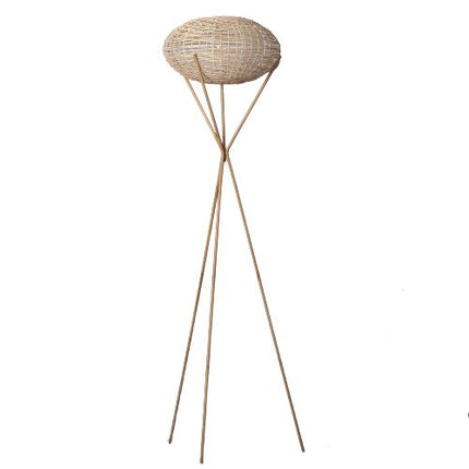 Lampe Trépied Osier Osier