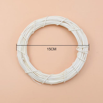 Couronne En Osier Blanc Moyenne Décorations Mariage