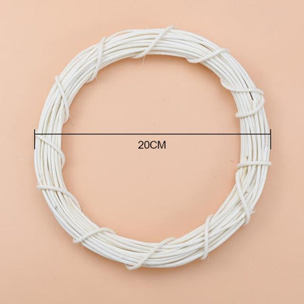 Couronne En Osier Blanc Grande Décorations Mariage
