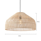 Suspension Luminaire Rotin