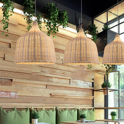 Petite Suspension Rotin Suspensions