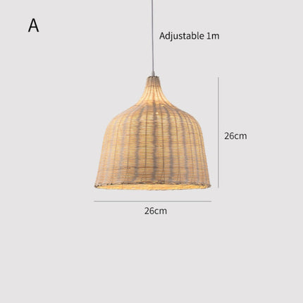 Petite Suspension Rotin Suspensions