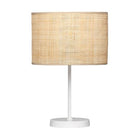 Abat-Jour Osier Lampe De Chevet Osier