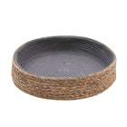Panier En Osier Chat Gris Foncé / Petit