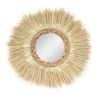 Miroir Osier Blé Naturelle