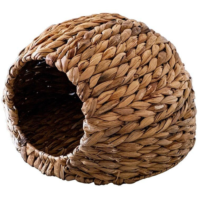 Panier Chat Osier Brun En