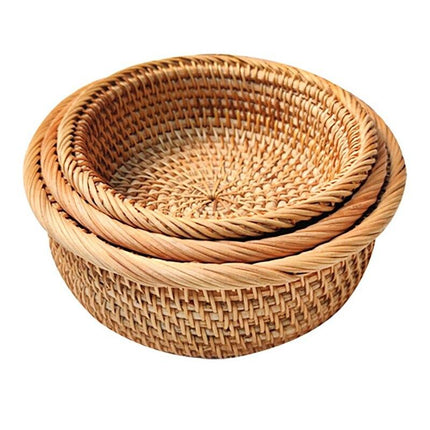 Panier Rangement Osier Tressé Panier Rangement Osier
