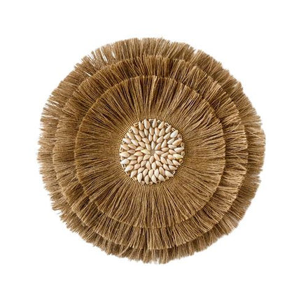 Assiette Murale Osier Papillon