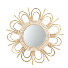 Grand Miroir Osier Rotin