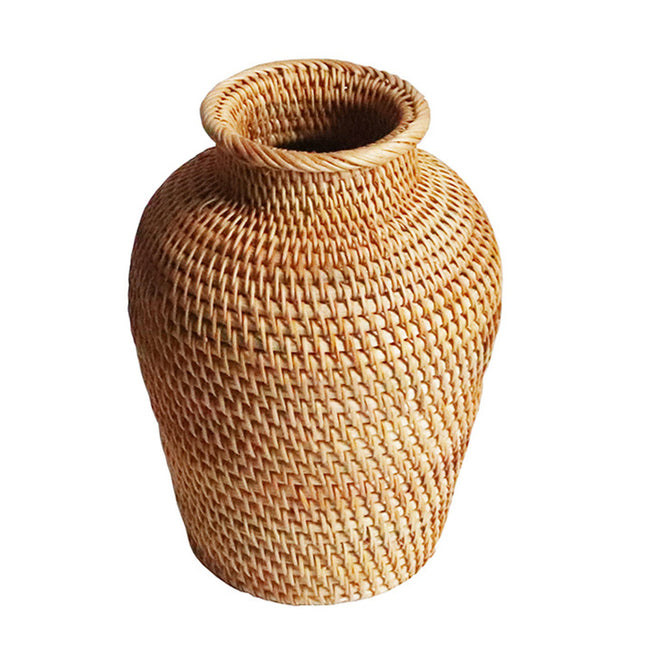 Cache-Pot Osier Jarre Cache-Pot En