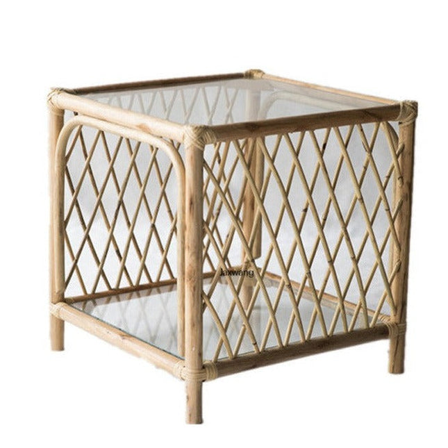 Petite Table Basse En Osier