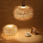 Suspension Bambou Art Déco 30Cm Luminaire