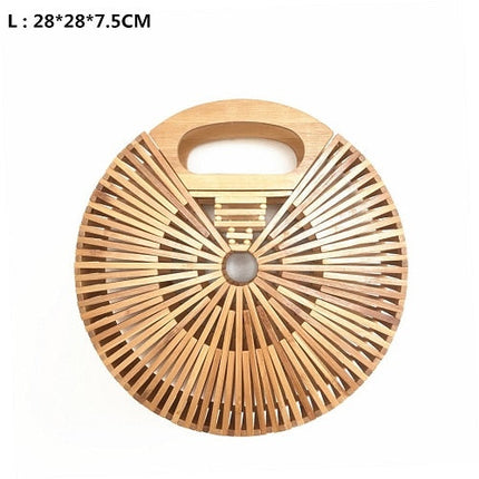 Sac Bambou Bois Grand