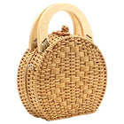 Sac Panier Osier Rond En