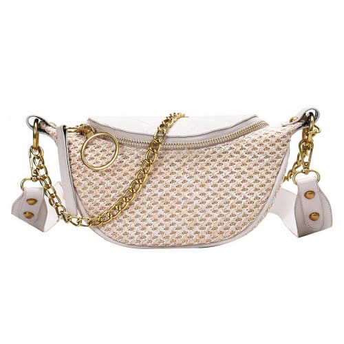 Sac Banane Femme Paille À Main