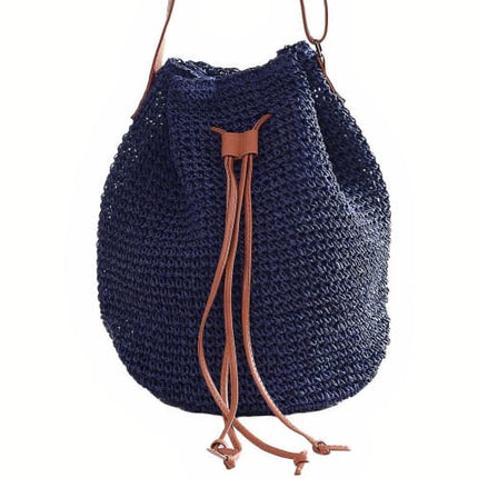 Sac A Bandouliere Paille-Celia En Paille